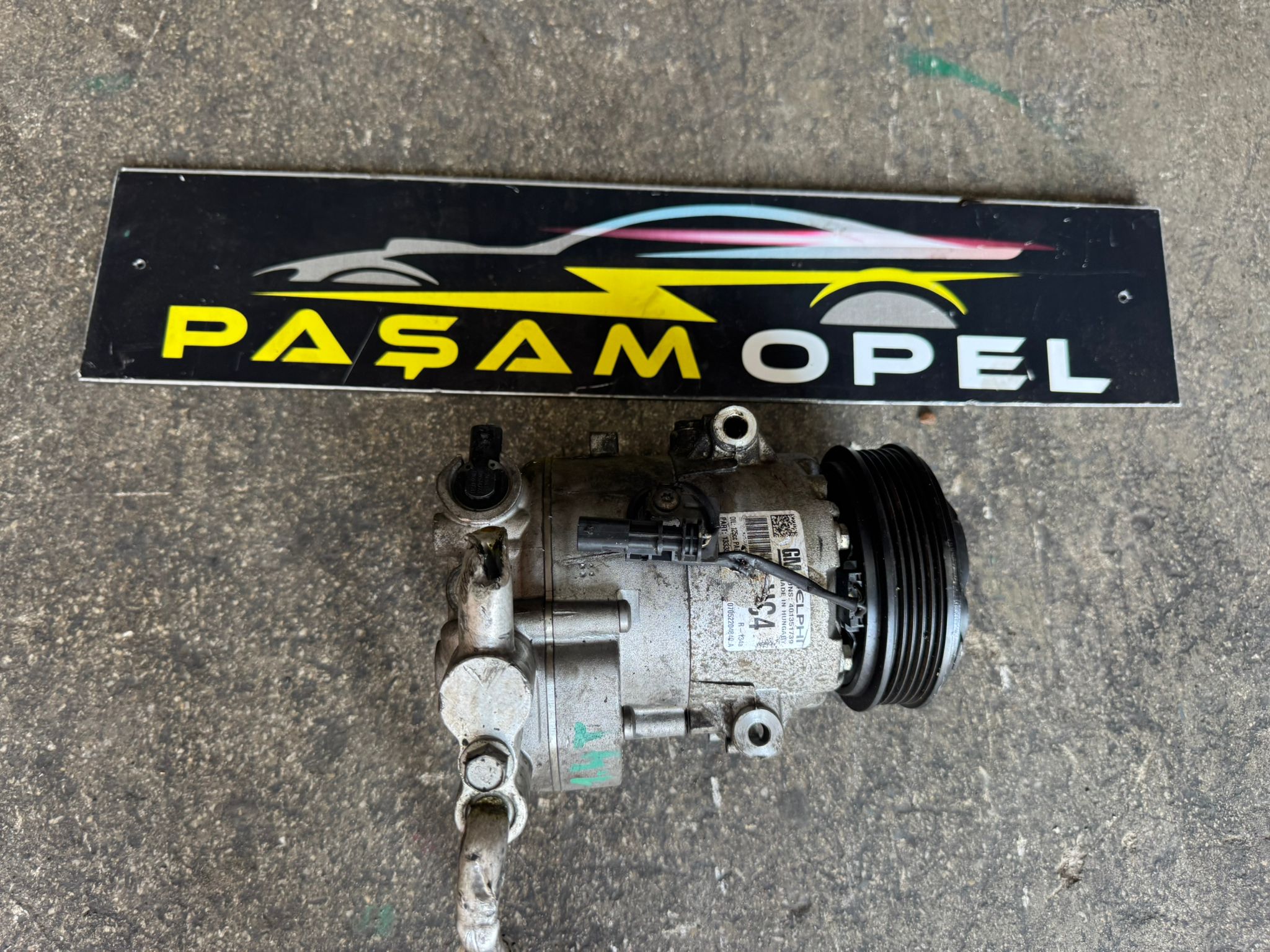 Opel 1.4 turbo klima kompresörü Opel 1.4 turbo klima kompresörü